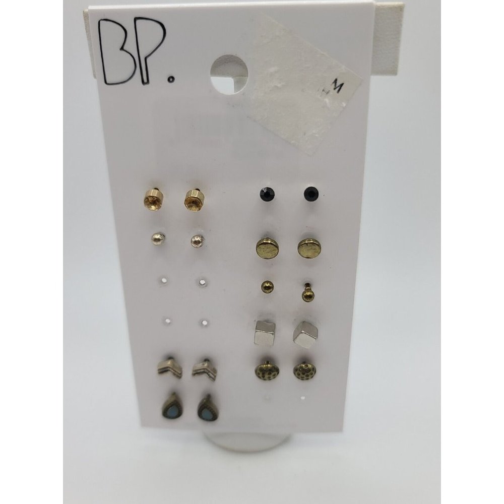 BP Nordstrom 9 Pairs of Stud Earrings - Picture 1 of 2